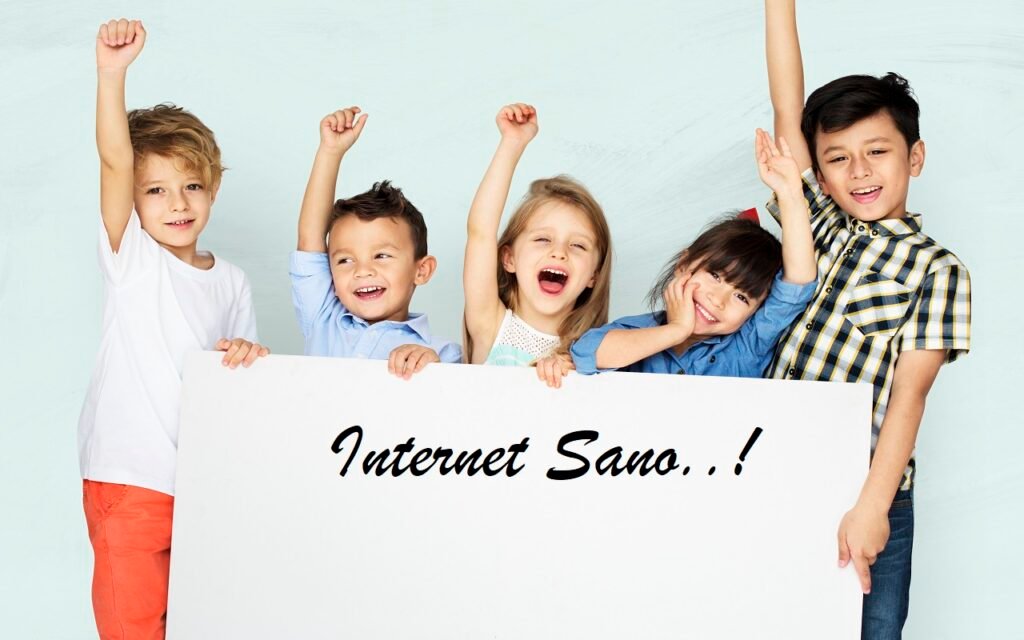 Diversity Children Showing Banner Board