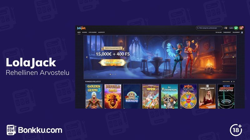 Experience the Thrills of Lolajack Casino in the UK with Exclusive Offers - overview