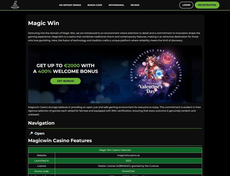 Magic win casino uk, magic win casino